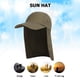 thumbnail image 5 of Con Visera Unisex Sombrero Pescado Protección Solar Cubierta para El Cuello Y La Oreja ( ) Verde, 5 of 9