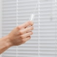 thumbnail image 3 of Miangastore Clear Blind Rod Handle for Home Use Durable POM Plastic Vertical Blind Wand Handles Easy to Install 10 Pieces, 3 of 8
