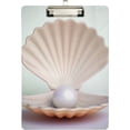 thumbnail image 2 of FMSHPON Pearl Clipboard Hardboard Wood Nursing Clip Board and Pull for Standard A4 Letter 13x9 inches, 2 of 8