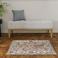 thumbnail image 3 of Unique Loom Eco Traditional Collection Area Rug - Animate (7' 10" x 10' Rectangle Almond Beige/Black), 3 of 8