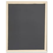 Cousin DIY Black Chalkboard with Natural Unfinished Wood Frame, Size 19 x 13 in, 1 pc, unisex character