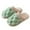 Z02_Green, variant on HNMKIU Warm Slippers for Women Ladies Couple Autumn Winter Closed Toe Solid Color Flat Bottom Warm Home Indoor Shoes Slippers for Women Indoor Z02_Coffee,8.5