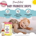 thumbnail image 2 of Mama Natural Baby Probiotic Drops | Pediatrician-Approved Infant Probiotic Colic Drops – Infant Gas, Constipation, Fussiness & Immune Support Supplement – 10 Strains & 4 Billion CFU with MCT Oil, 2 of 8