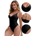 thumbnail image 3 of DARING DIVA Maternity Bodysuit Sleeveless Tank Top Shapewear M Black, 3 of 6