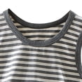 thumbnail image 5 of YunPes Toddler Boys Clothes for Baby Boy Summer Outfits Sleeveless Tank Top and Shorts Set Kids Clothes Boys, 5 of 6