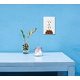 thumbnail image 5 of WIRESTER 1-Gang Duplex Outlet Cover Wall Plate/Switch Plate Cover, Animal Brown Toy Poodle Puppy Dog, 5 of 6