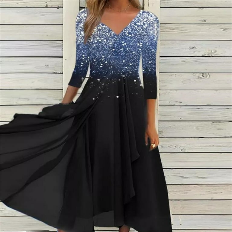 Halloween Plus Size Dresses 4X Sleeve Short Size Mesh Plus Size Glitter  Dresses for Women Party Night Sexy, Blue, X-Large : : Clothing,  Shoes & Accessories