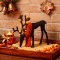 thumbnail image 2 of 2025 Christmas Decorations - Black Reindeer Statues - Modern Xmas Figurines - Elegant Indoor Holiday Decor - Table Centerpieces - Ideas for Mantel Living Room Bedroom Office(B-10"), 2 of 7