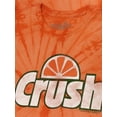 thumbnail image 2 of Tee Luv Men's Orange Crush Soda Logo Tie Dye T-Shirt (XL), 2 of 3