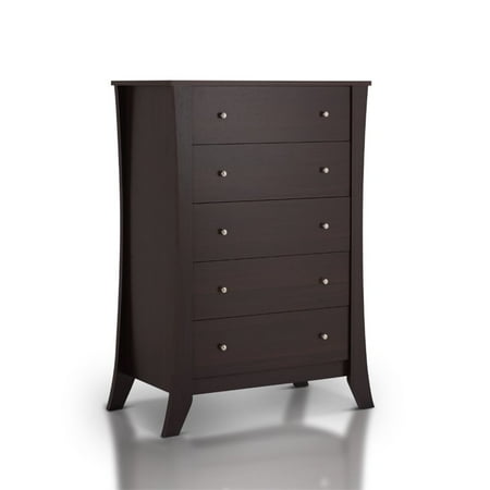 Furniture Of America Arango 5 Drawer Chest In Espresso