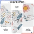 thumbnail image 6 of FORMRS Kids Pajama Pants with Pockets Size 6-8Y Boys Lounge Sleep Bottoms, Cartoon Doodles, 6 of 8