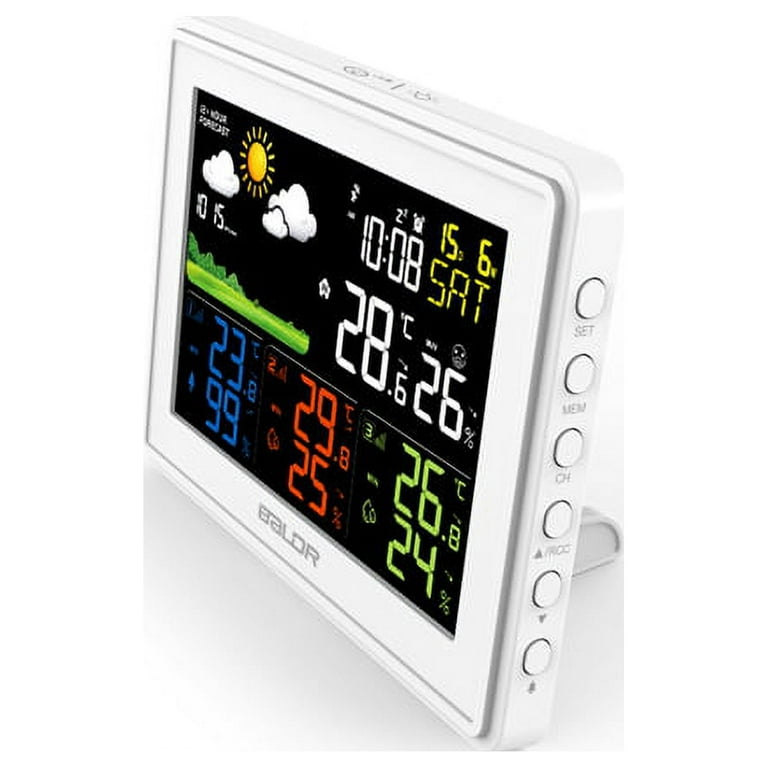 Wireless Weather Station, Digital Indoor/Outdoor Thermometer