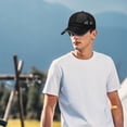 thumbnail image 1 of Gorra de béisbol de malla transpirable para exteriores, ajustable, para hombre y mujer, de poliéster, ligera, con protección contra los rayos ultravioleta., 1 of 6