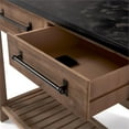 thumbnail image 6 of Pemberly Row Modern / Contemporary Wood Console Table in Brown, 6 of 13