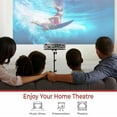 thumbnail image 6 of Luku Portable Projector Stand with Wheels – Heavy-Duty 20LB Tripod for Laptops, Tablets & Outdoor Movies, 3-Height Adjustable (26"-63"), 6 of 9