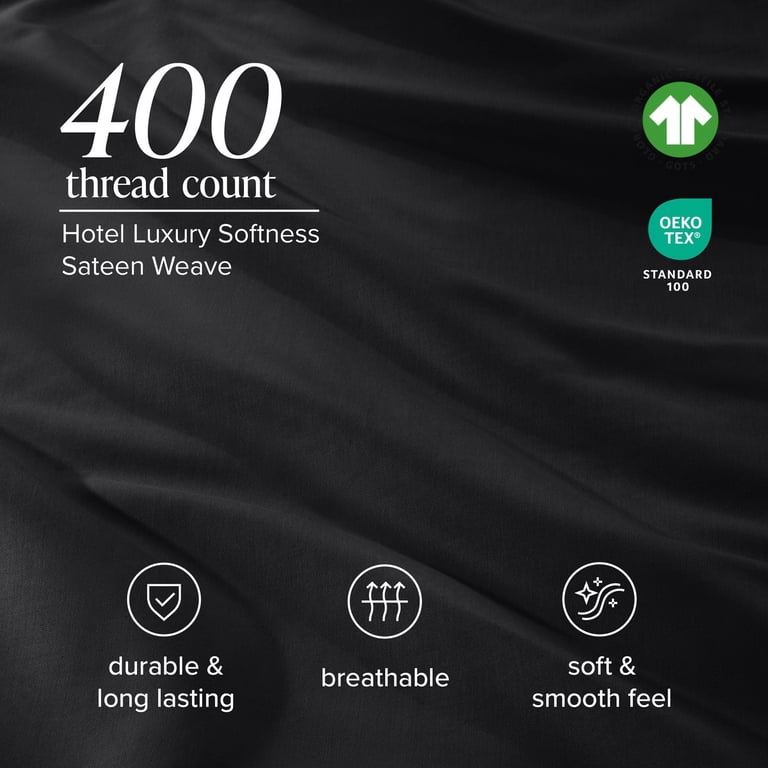 Bare Home 400 Thread Count 100% Organic Cotton Twin XL Sheet Set photo 5
