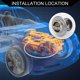 thumbnail image 2 of Termostatos de refrigerante del motor Unique Bargains para Volkswagen Golf 1.6L 1985-1988 No.068121113H tono plateado, 2 of 6