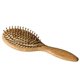 thumbnail image 2 of Cepillo de madera para el cabello con cojín de aire de roble, peine de masaje de dientes anchos para desenredar suavemente el cuero cabelludo., 2 of 3