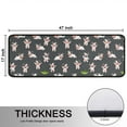 thumbnail image 5 of Kitchen Rugs Sets Of 2,Gray Cow Grass Pattern Anti Fatigue Kitchen Mat Rugs Non Slip Washable,Decorative Kitchen Floor Mats for Kitchen,Sink,Laundry,17"x47"+17"x47", 5 of 5