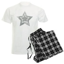 CafePress - Cowboy Star Men's Light Pajamas - Men's Light Loose Fit Cotton Pajama Set