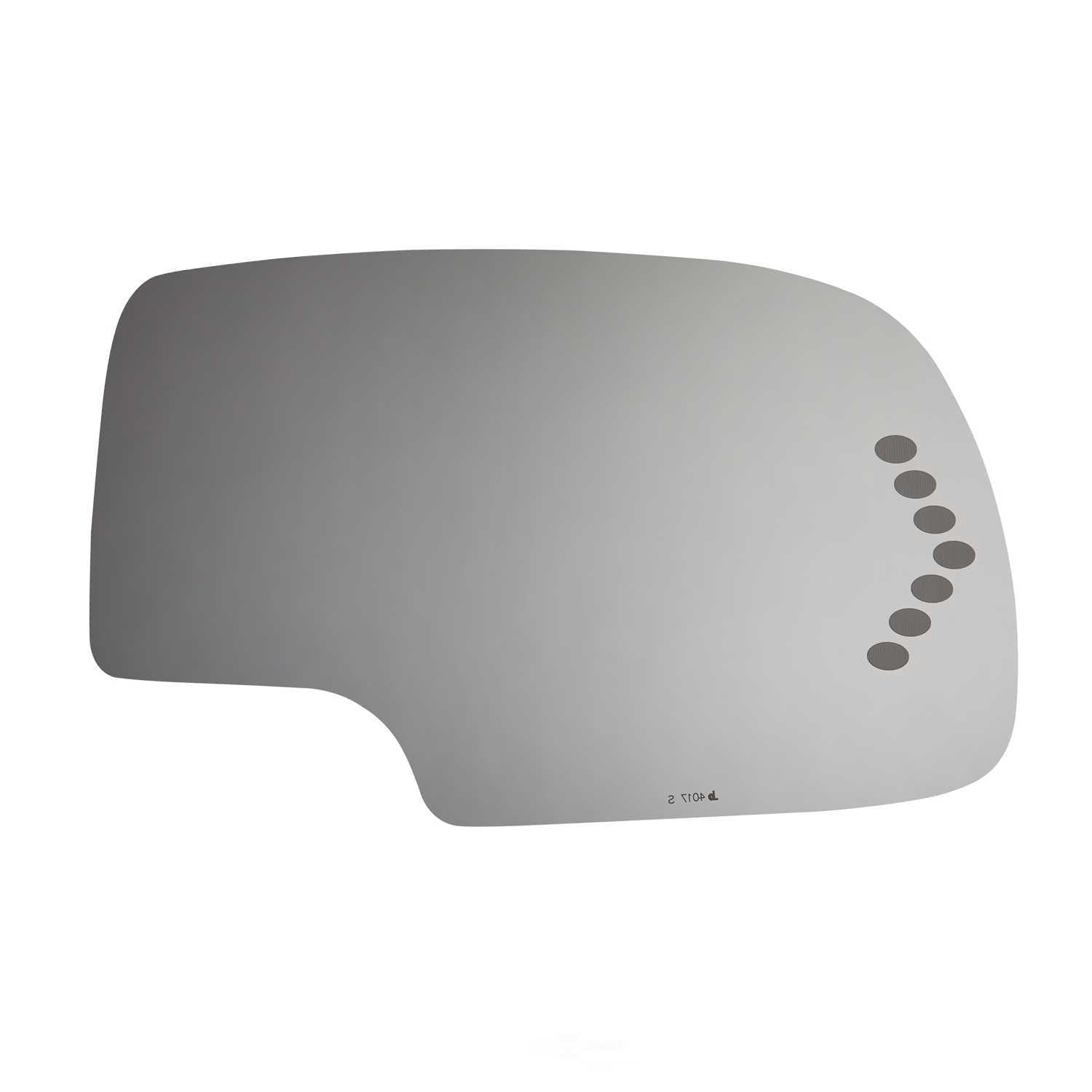 Burco Side View Mirror Replacement Glass - Clear Glass - 4017S