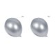 thumbnail image 3 of Toystoory 50 globos de látex para boda, fiesta de cumpleaños, aniversario. plata 2Conjunto, 3 of 6