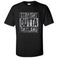 thumbnail image 2 of UGP Campus Apparel Straight Outta Oakland T-Shirt - 2X-Large - Black, 2 of 6