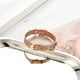 thumbnail image 2 of Brazalete ajustable Zhivalor con hebilla rosa malla de acero inoxidable diseño deslizante, 2 of 6