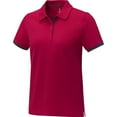 thumbnail image 3 of Elevate Womens Morgan Short-Sleeved Polo Shirt, 3 of 4