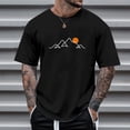 thumbnail image 3 of Mountain Graphic Tees for Men 2026 Summer Casual Short Sleeve Crewneck T Shirts Hiking Camping Shirt, 3 of 5