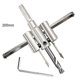 thumbnail image 1 of Adjustable Hole Saw Drill Bit for Wood & Metal, Circle Cutter Tool with Woodworking Opener, 1 of 4