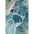 thumbnail image 2 of Addison Rugs Mayfield Washable Transitional Modern Teal Rectangle Rug, 9' x 12', 2 of 6