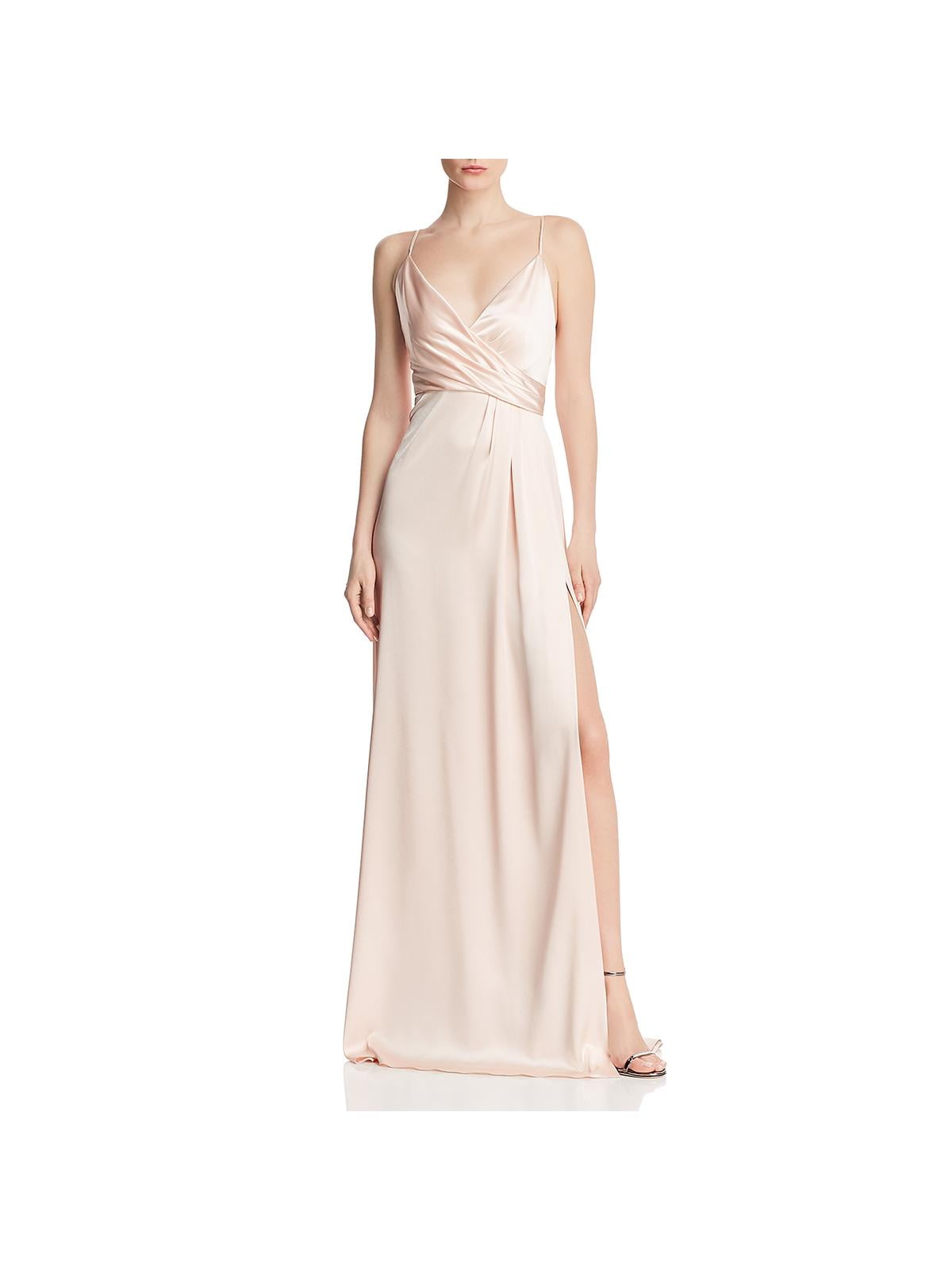 wrap evening dress