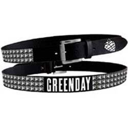 Green Day Logo Studded Belt (M (32-34)) - image 1 of 1