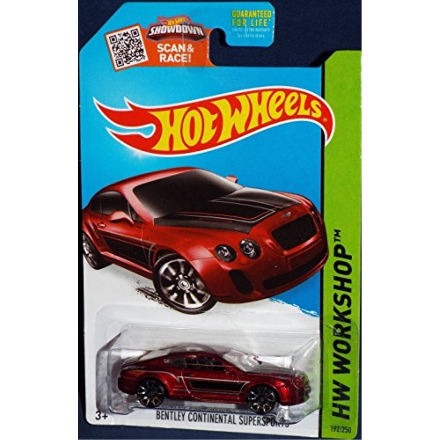 hot wheels 2015 hw 192/250 bentley continental supersports