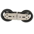 thumbnail image 1 of Rueda De Polea De Cable De Acero Inoxidable, Bloque De Polea De Acero Inoxidable De 2 Con Rodamientos Silenciosos, Accesorio De Polea De Fácil Instalación Para Sistemas, 1 of 7