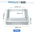 thumbnail image 2 of 8Pack Post Base Cover, 6x6 Metal Integral Style Post Skirt Porch Column Wrap(4x4), 2 of 6