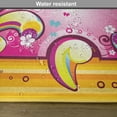 thumbnail image 6 of Ambesonne Pink Place Mats Set of 4, Spiral Vibrant Shapes Line, Standard Size, Marigold Pink, 6 of 6