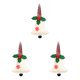 thumbnail image 2 of Advancent Campana de Navidad Atmósferas Festival Árbol de Navidad Colgante Tela no tejida Prop Jardín Chimenea Decoración Adorno Blanco Type1 NO1 Advancent CBP443511, 2 of 6