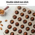thumbnail image 6 of JZROCKER Sturdy Macaron and Biscuits Molds Easy Demold 30 Cavity Macaron Bakewares Biscuits Baking Sheet for Home Baking, 6 of 11
