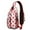 Red-5, variant on Crossbody Sling Backpack for Women Men I'm Cute Cartoon Red Fat Crab Baby Shoulder Sling Crossbody Casual Chest Bag for Travel Sports Running Hiking