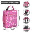 thumbnail image 2 of Giraffe Insulated Lunch Bag Box Men Reusable Lunch Bag Waterproof Lunch Tote Portable Bag Office Camping, 2 of 4