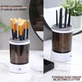 thumbnail image 3 of Máquina limpiadora de brochas de maquillaje, limpiador eléctrico de brochas de maquillaje 2024 nuevo, limpiador de brochas para brochas de maquillaje de todos los tamaños y esponja de bellez, 3 of 5