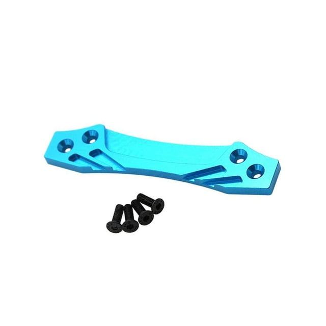 ZheElen Upgrade RC Car Accs Spare Parts 1:10 Truck TT02 Modification Replacement Bumper Plate Bracket 1Set