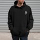 thumbnail image 4 of MHFRRA Sudaderas y Sudaderas para Hombre, Suéter Informal con Estampado, Sudadera con Capucha y Forro Cómodo para Uso Diario En Otoño E Invierno Negro, 4 of 5