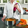 thumbnail image 6 of Oster FPSTHB26RDP-000 2 Speed Immersion Hand Blender Food Chopper Attachment Red, 6 of 10