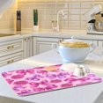 thumbnail image 6 of Dish Drying Mat Kitchen Pad Large Counter Absorbent Dish Mats Drainer Roses and Bows, 6 of 8