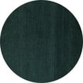 thumbnail image 1 of Ahgly Company Indoor Round Abstract Light Blue Modern Area Rugs, 3' Round, 1 of 4