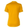 thumbnail image 3 of Women's Cutter & Buck Gold James Madison Dukes Prospect Textured Stretch Polo, 3 of 3