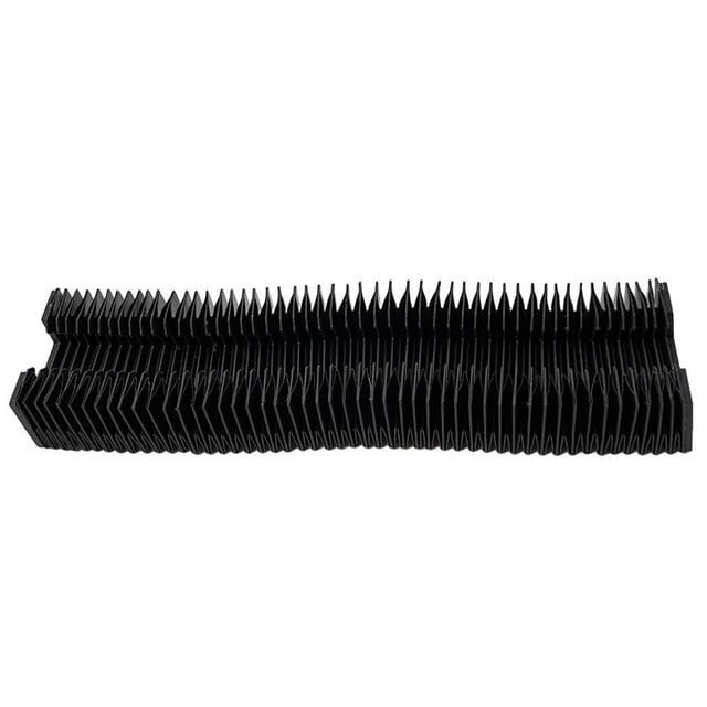Protection Fiable HGR20 Soufflet Rail de Guidage Linéaire Toile de Protection contre la Poussière CNC Longueur Tendue Convient aux Routeurs CNC